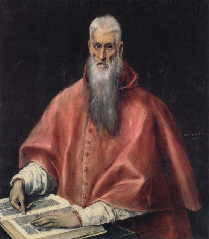 El Greco St.Jerome oil painting image